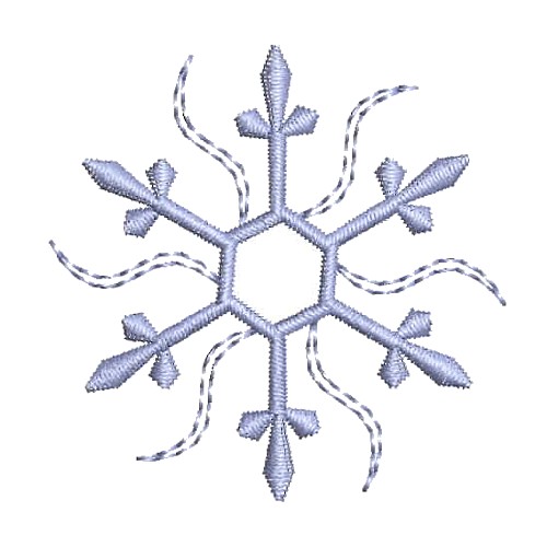 snowflake machine embroidery design needle passion embroidery npe